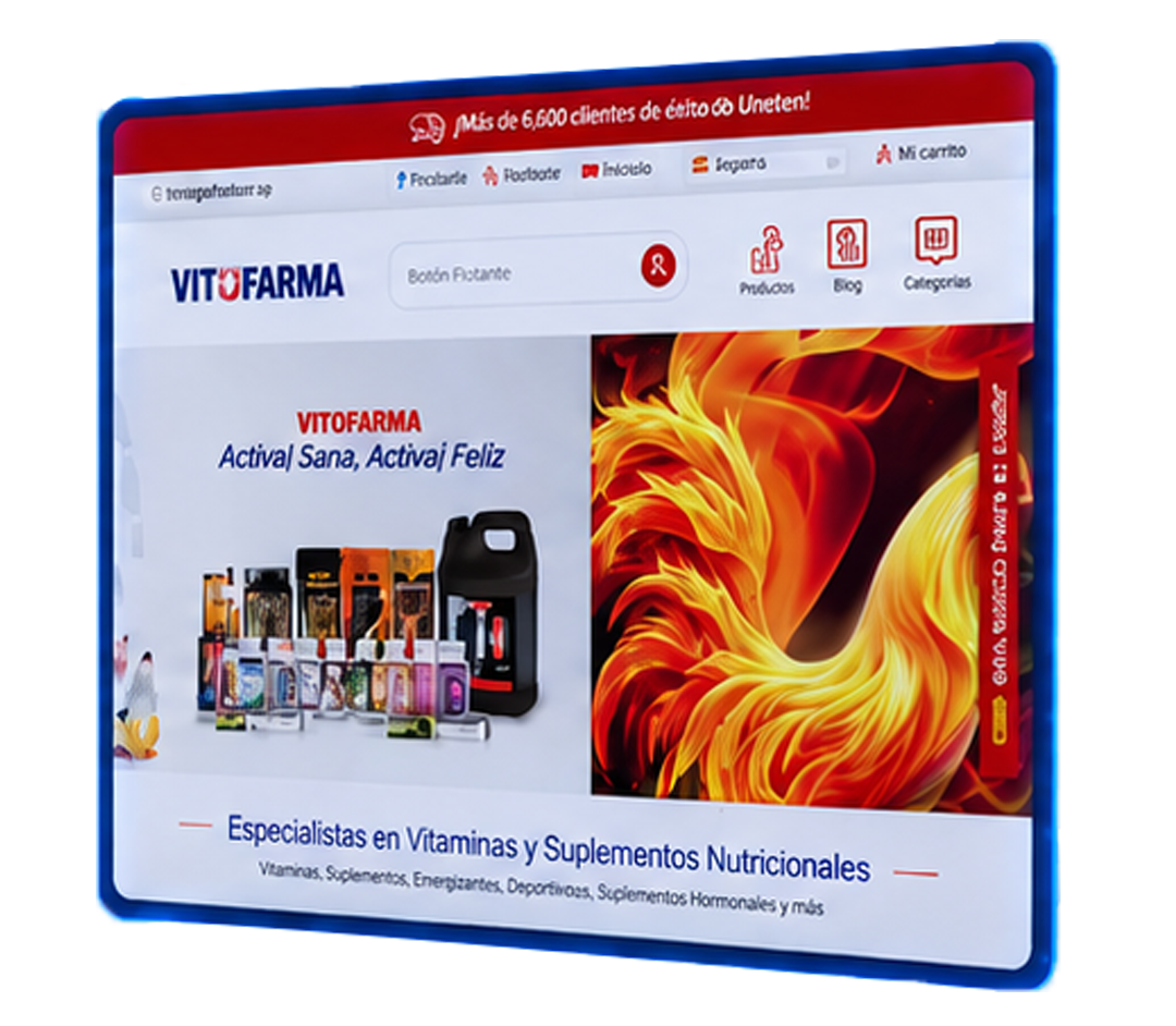 Página web Vitofarma